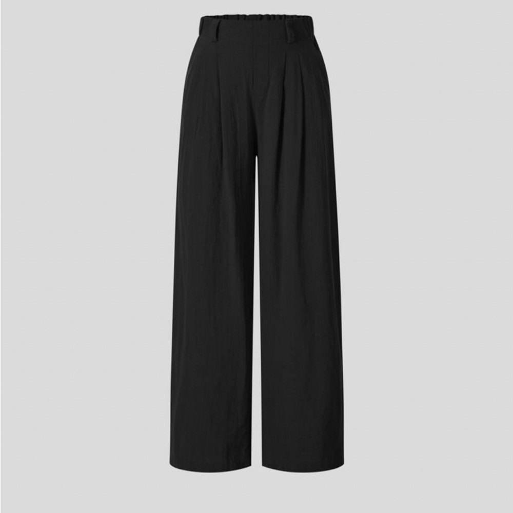 Women's Halara high waisted palazzo pants - linen - size small - petite